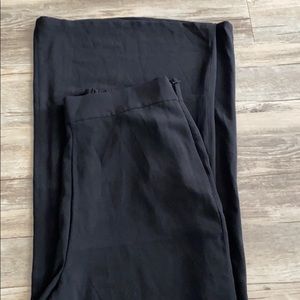 Black Wide Leg Dress Pant